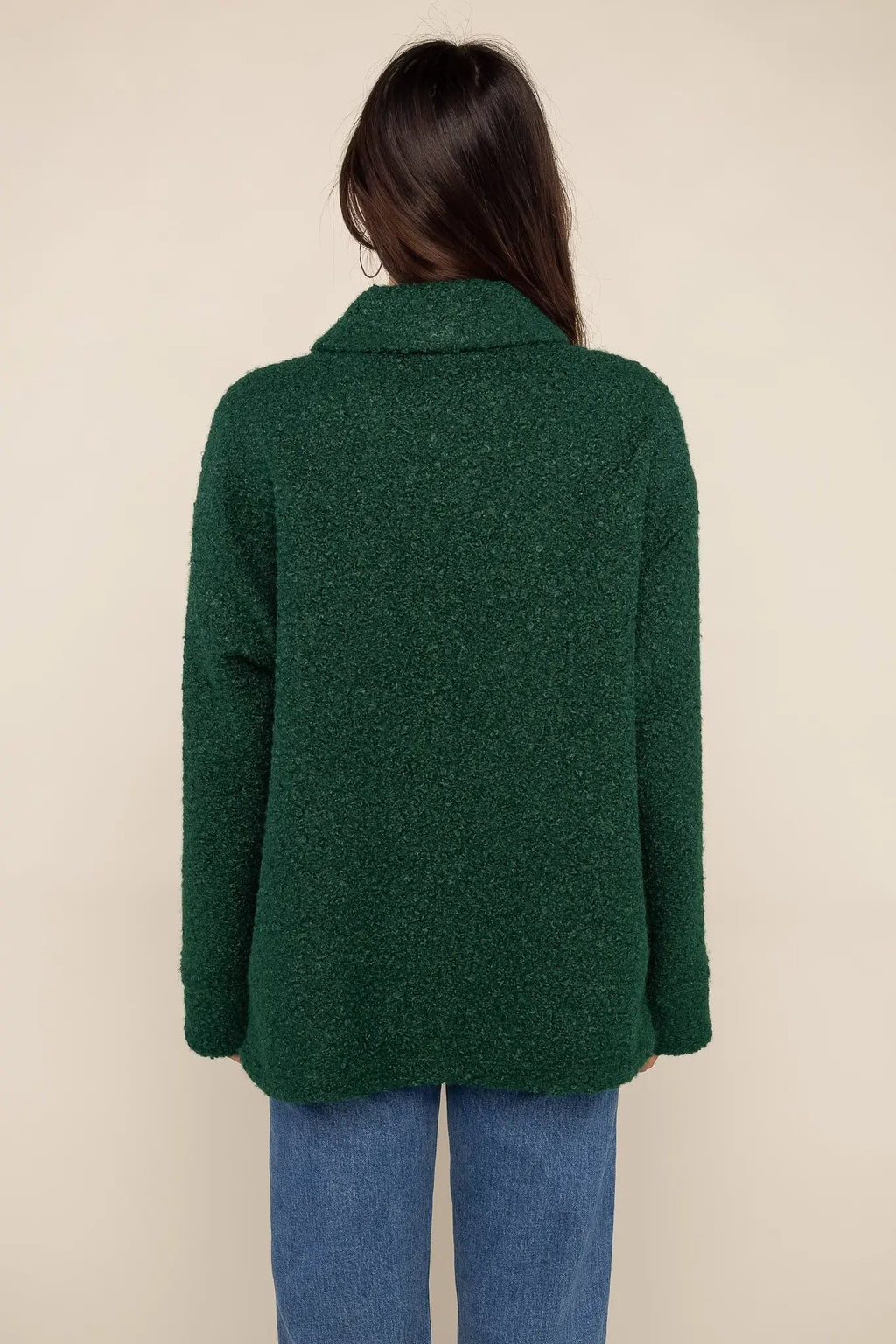 Bethany Sherpa Jacket (Small - 3X) - Hyperbole