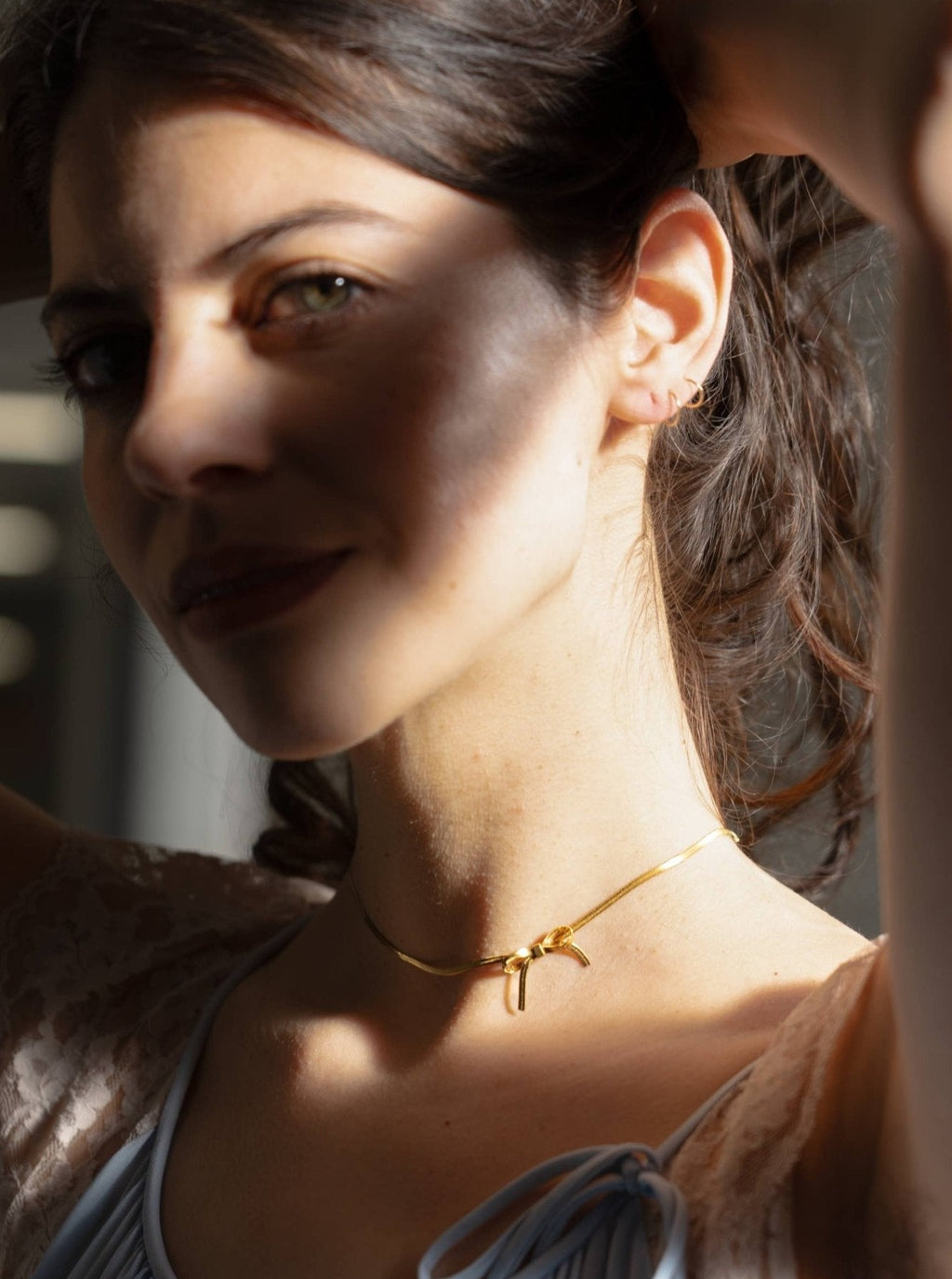 Bow Peep Choker / Necklace - Peter and June - Hyperbole