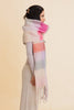 Cozy Oversized Fringe Scarf - Hyperbole