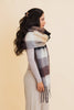 Cozy Oversized Fringe Scarf - Hyperbole