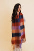 Cozy Oversized Fringe Scarf - Hyperbole