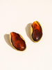 Flânerie by MAIQ - Maélie 18K Gold Non-Tarnish Resin Drop Earrings - Hyperbole