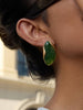 Flânerie by MAIQ - Maélie 18K Gold Non-Tarnish Resin Drop Earrings - Hyperbole