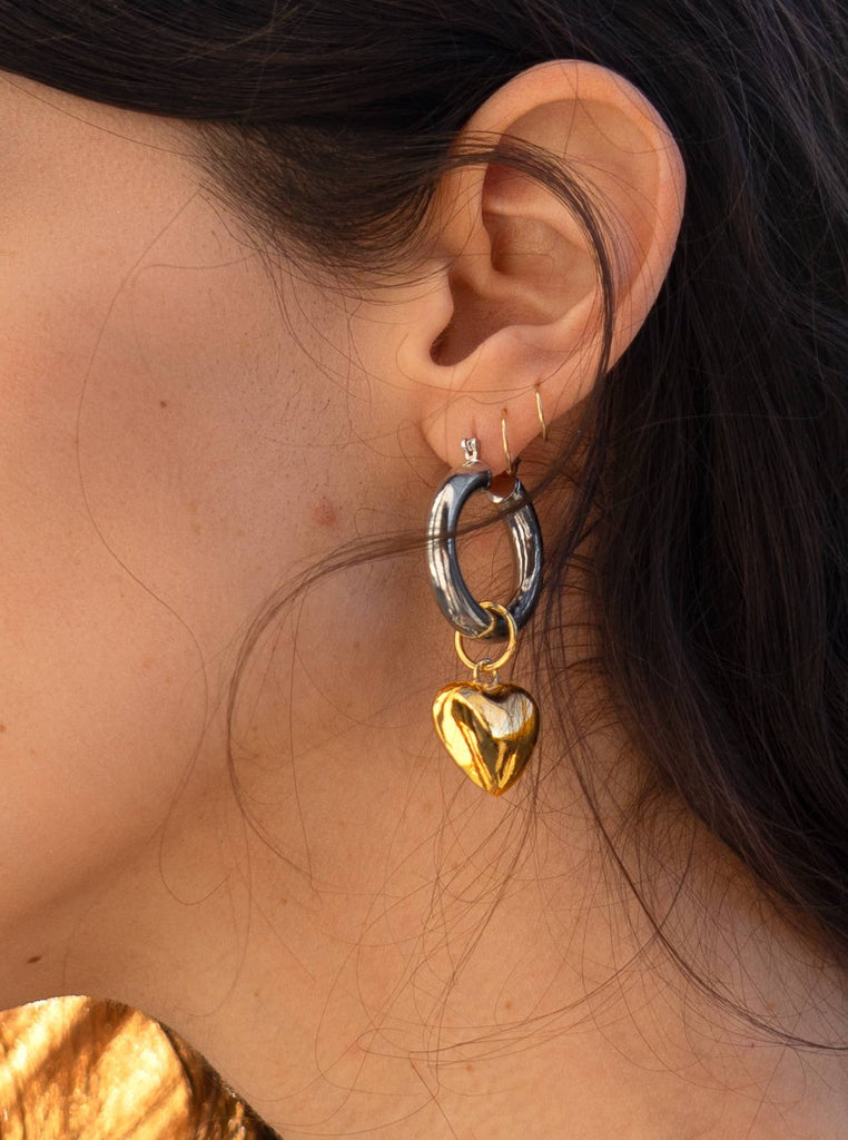 Had Me @ Hello Hoop - Silver/Gold - Peter and June - Hyperbole