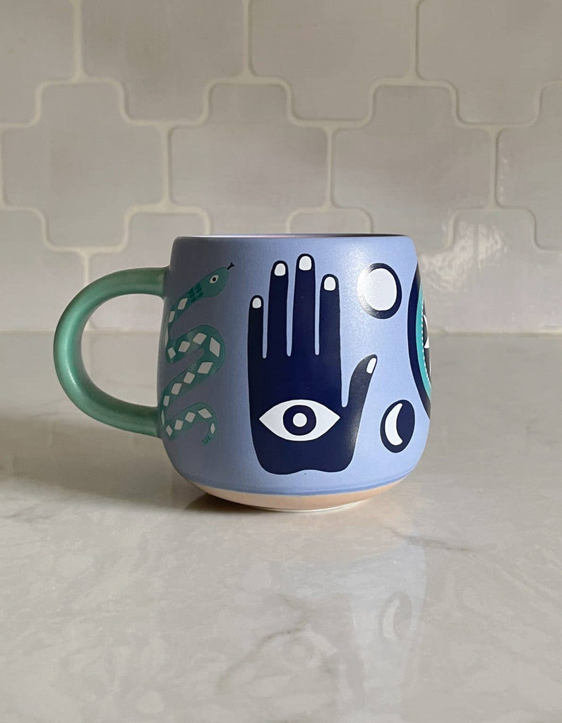 Hamsa Ceramic Mug - Idlewild Co. - Hyperbole