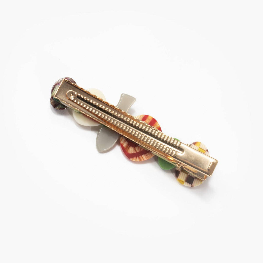 Hors D’oeuvre Appetizer Alligator Hair Clip - Hyperbole