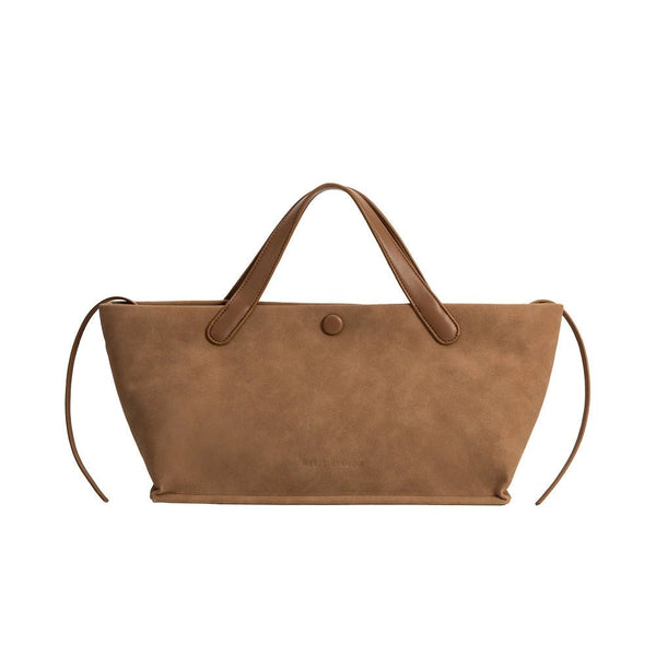 Jill Suede Recycled Vegan Tote Bag - Hyperbole