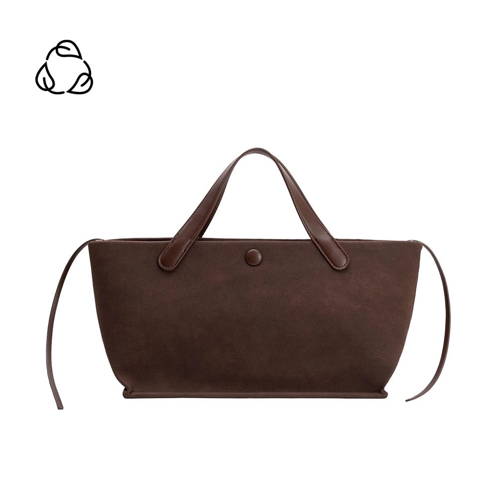 Jill Suede Recycled Vegan Tote Bag - Hyperbole