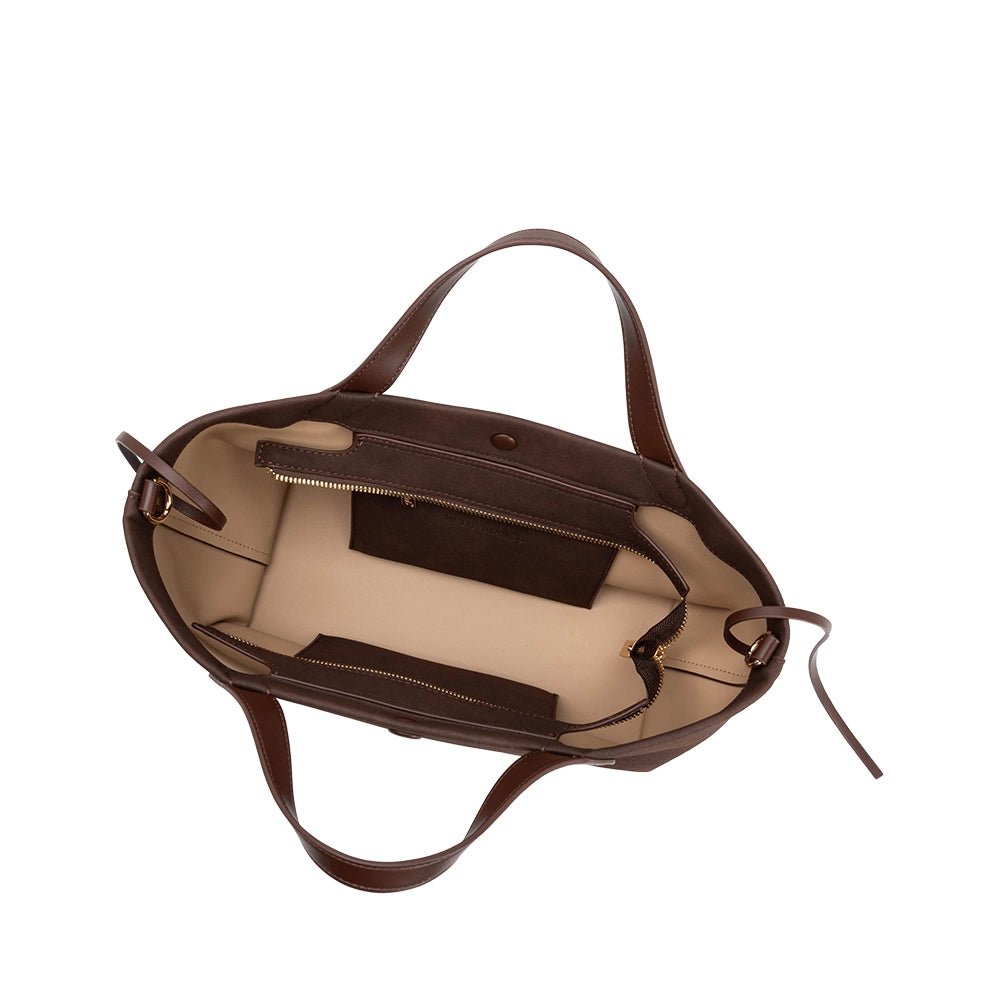 Jill Suede Recycled Vegan Tote Bag - Hyperbole