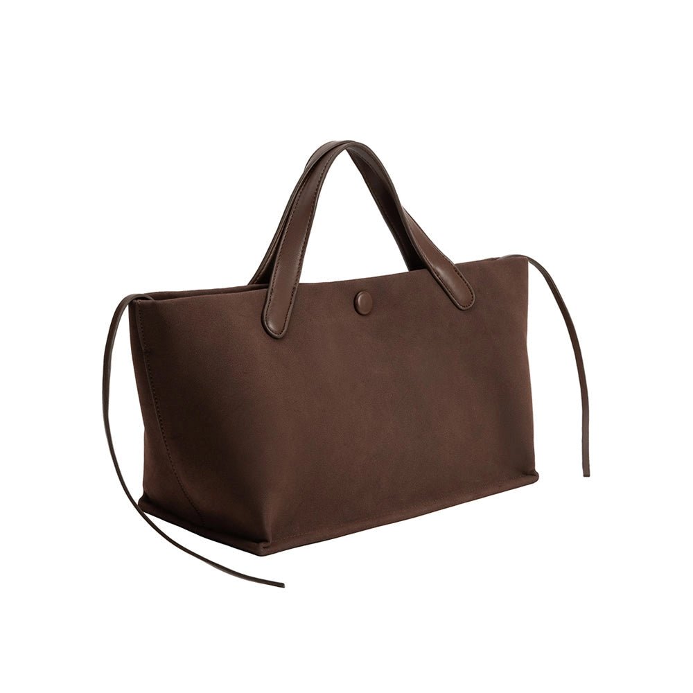 Jill Suede Recycled Vegan Tote Bag - Hyperbole