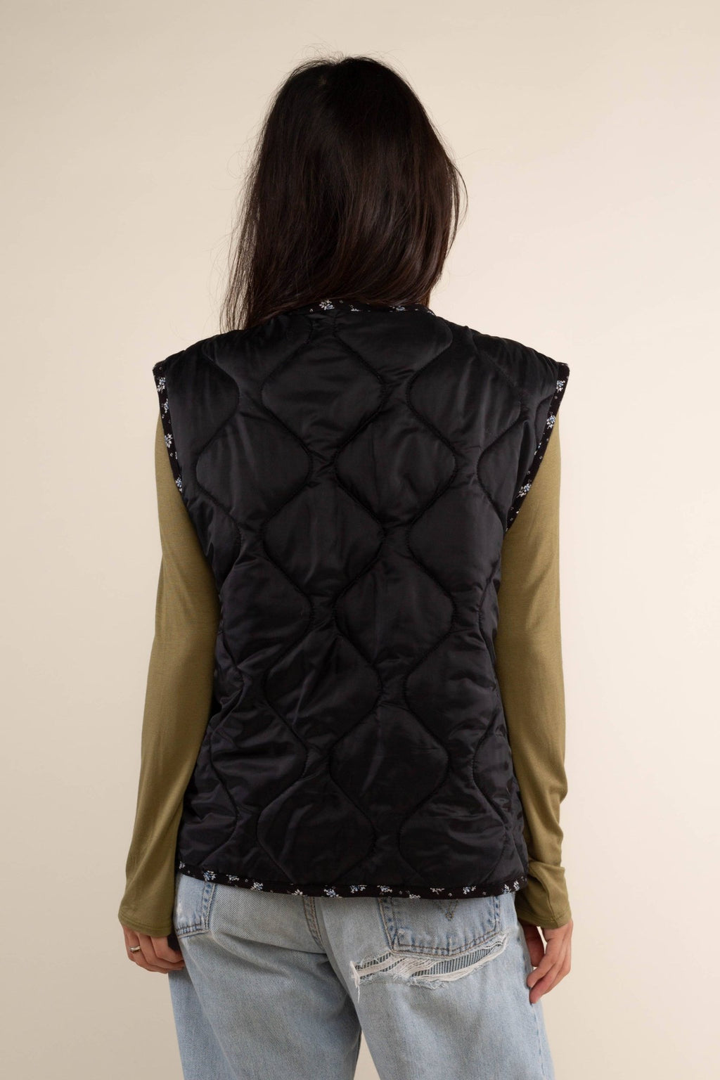 Nubi Quilted Reversible Vest - Hyperbole