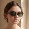 Sunglasses | Geometric Frame | Acetate | 100% UV Protection - Hyperbole