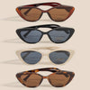 Sunglasses | Narrow Cat Eye | Acetate Frame | 100% UV Protection - Hyperbole