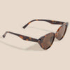 Sunglasses | Narrow Cat Eye | Acetate Frame | 100% UV Protection - Hyperbole