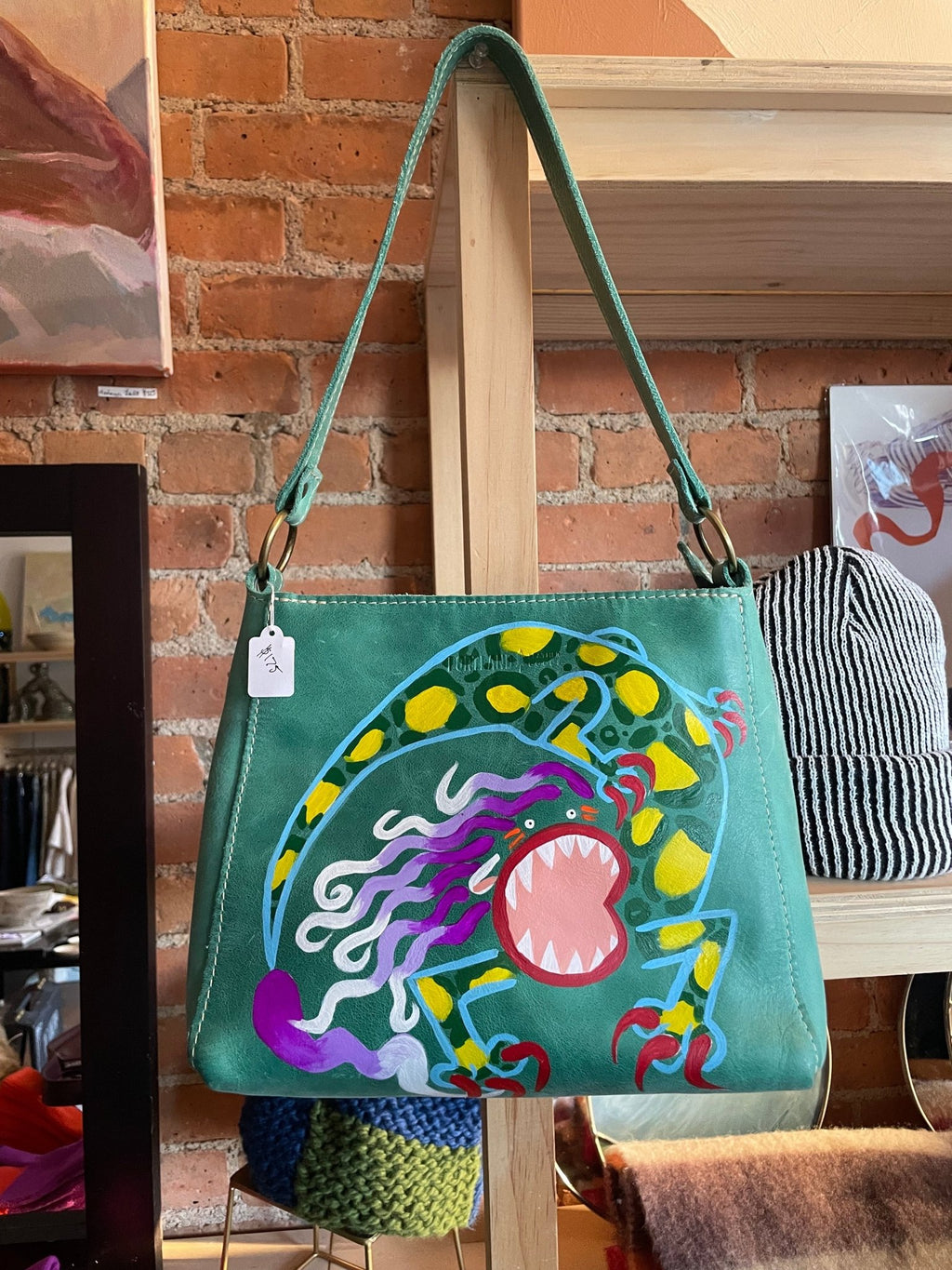 Super Happy Ghost Co Teal Bag - Hyperbole