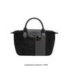 Winnie Black Recycled Vegan Handle Bag - Hyperbole