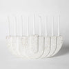 Concrete Terrazzo Menorah - Hyperbole