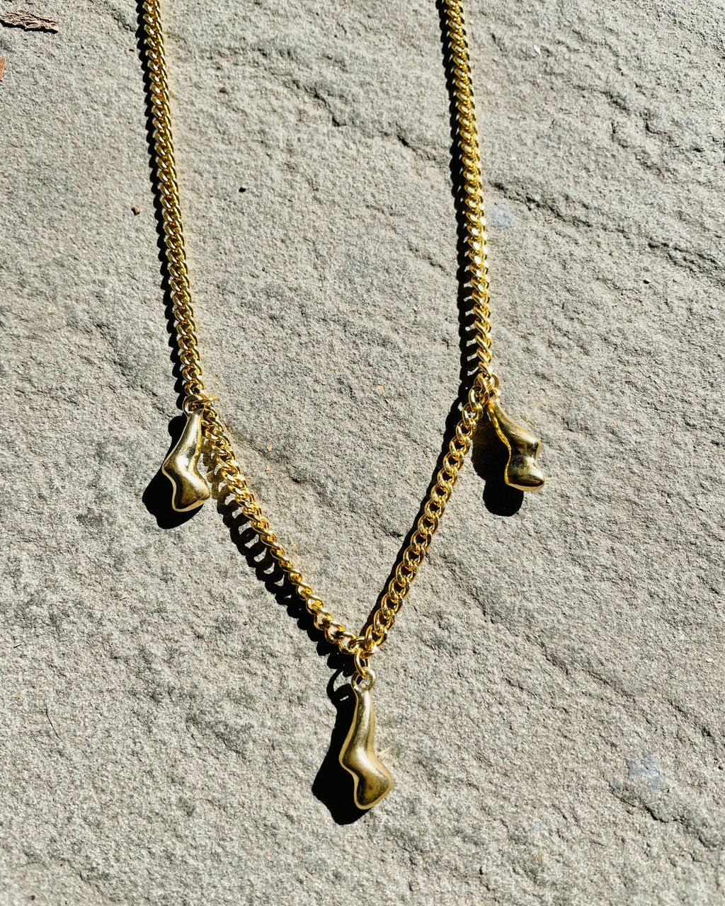 Drip-tych Necklace - Podobena - Hyperbole