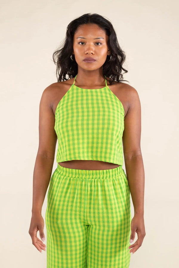 Gingham Broadway Top (Small-3X) - Hyperbole