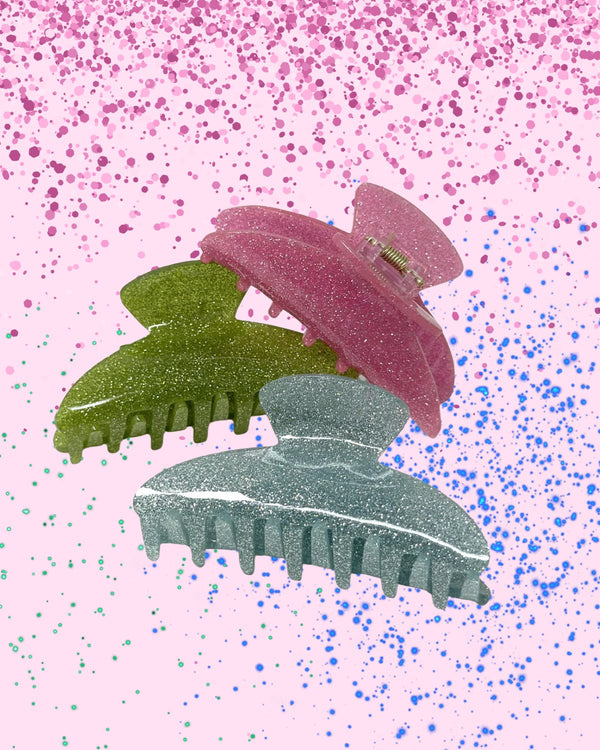 Glitter Hair Claw - Hyperbole