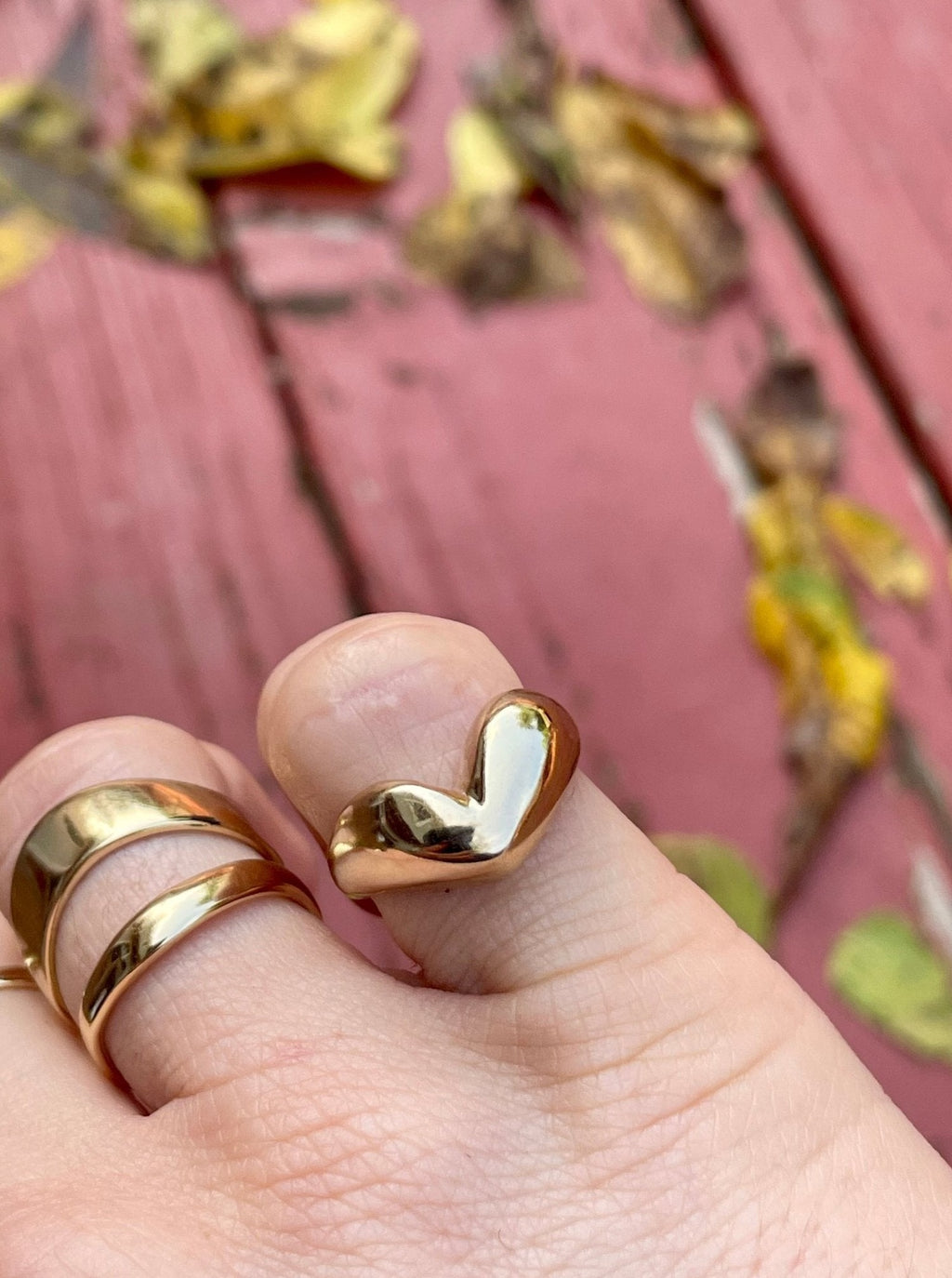 Heart Signet Ring - Podobena - Hyperbole
