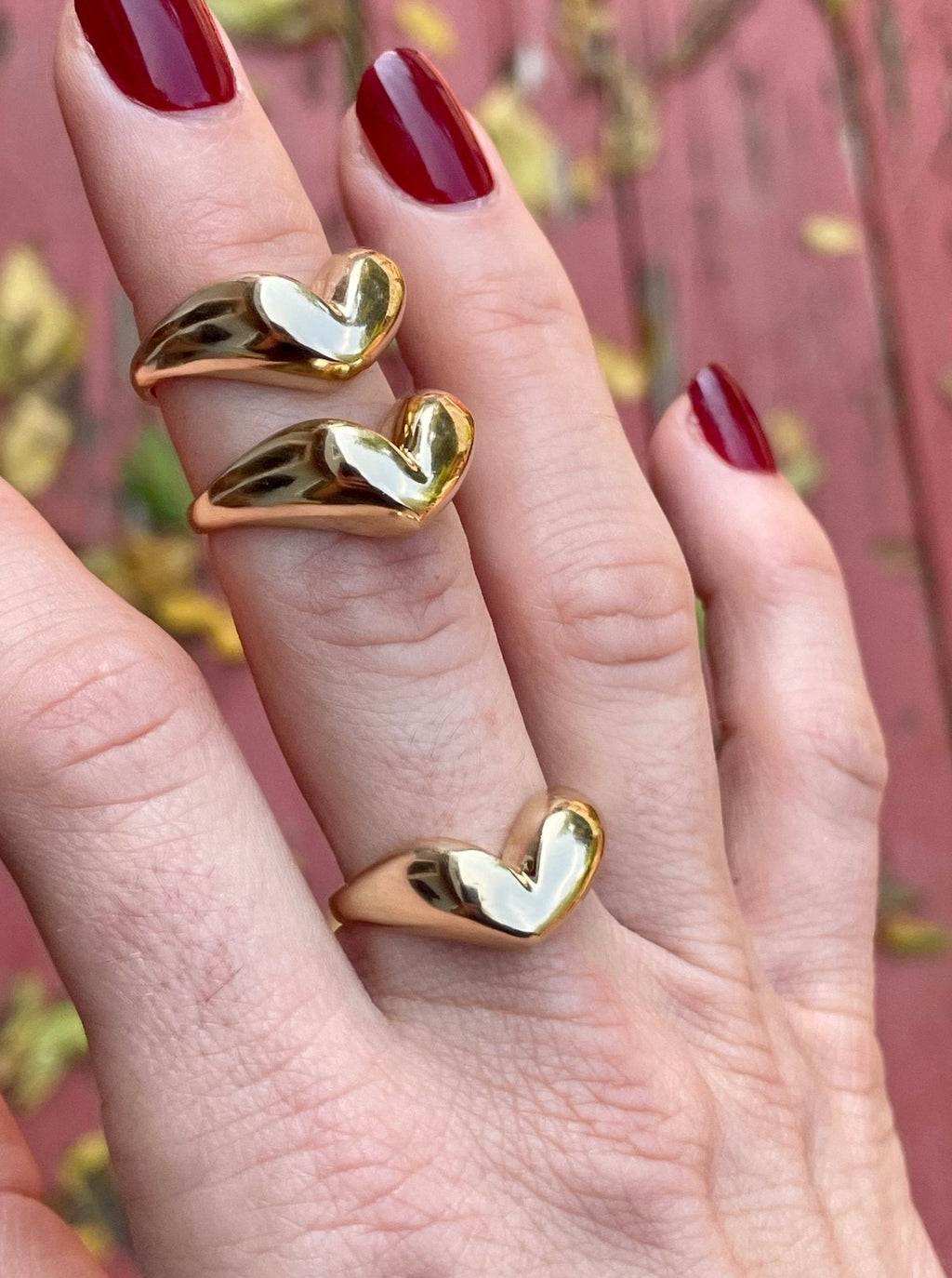 Heart Signet Ring - Podobena - Hyperbole