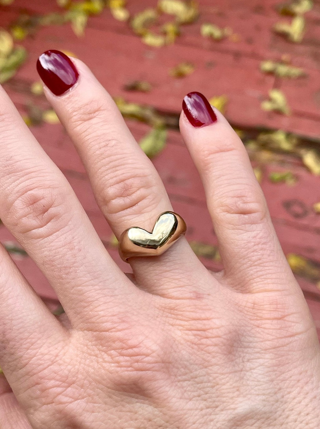 Heart Signet Ring - Podobena - Hyperbole