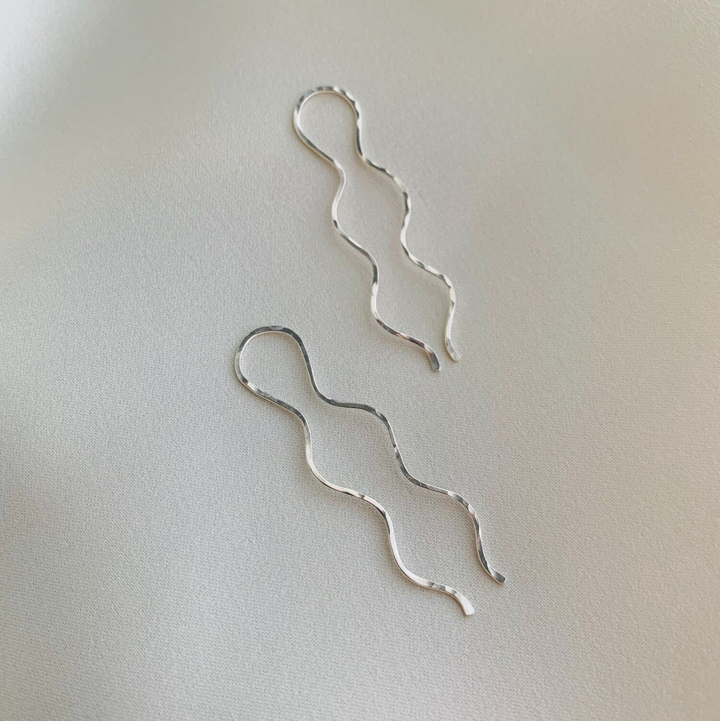 Julia Threader Earrings - Points Jewelry - Hyperbole