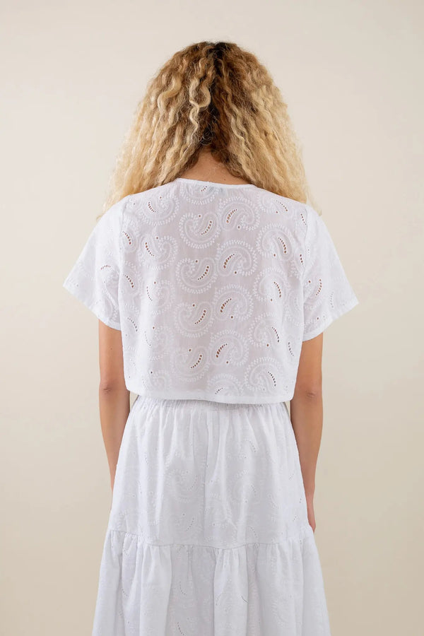 Kamilah Tie Top - Hyperbole