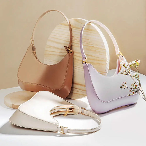 Lilac Recycled Vegan Shoulder Bag - Hyperbole