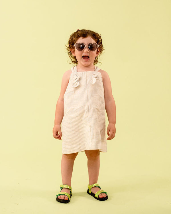 Linen Overall Dress - Hyperbole