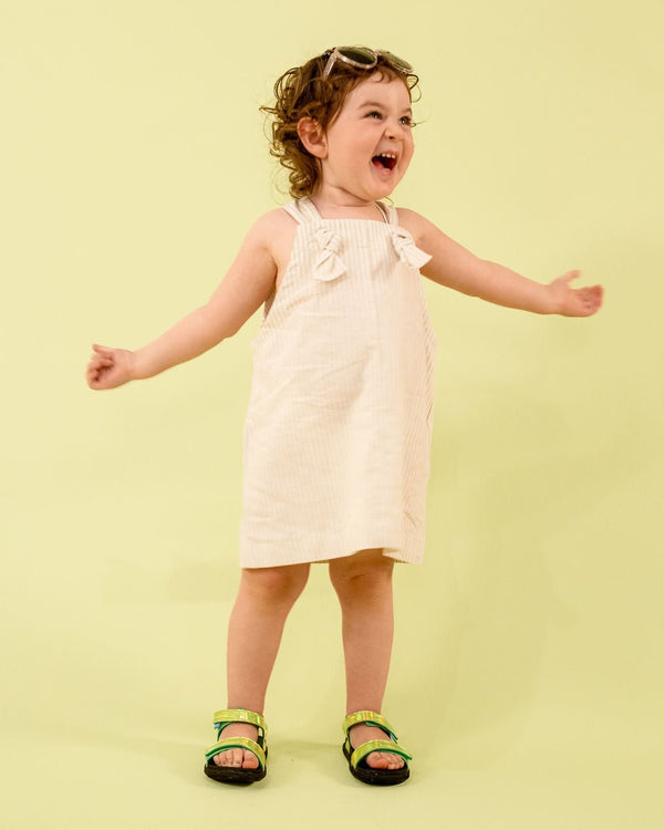 Linen Overall Dress - Hyperbole