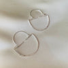 Matriarch Collection - Nina Hoops: Sterling Silver - Hyperbole