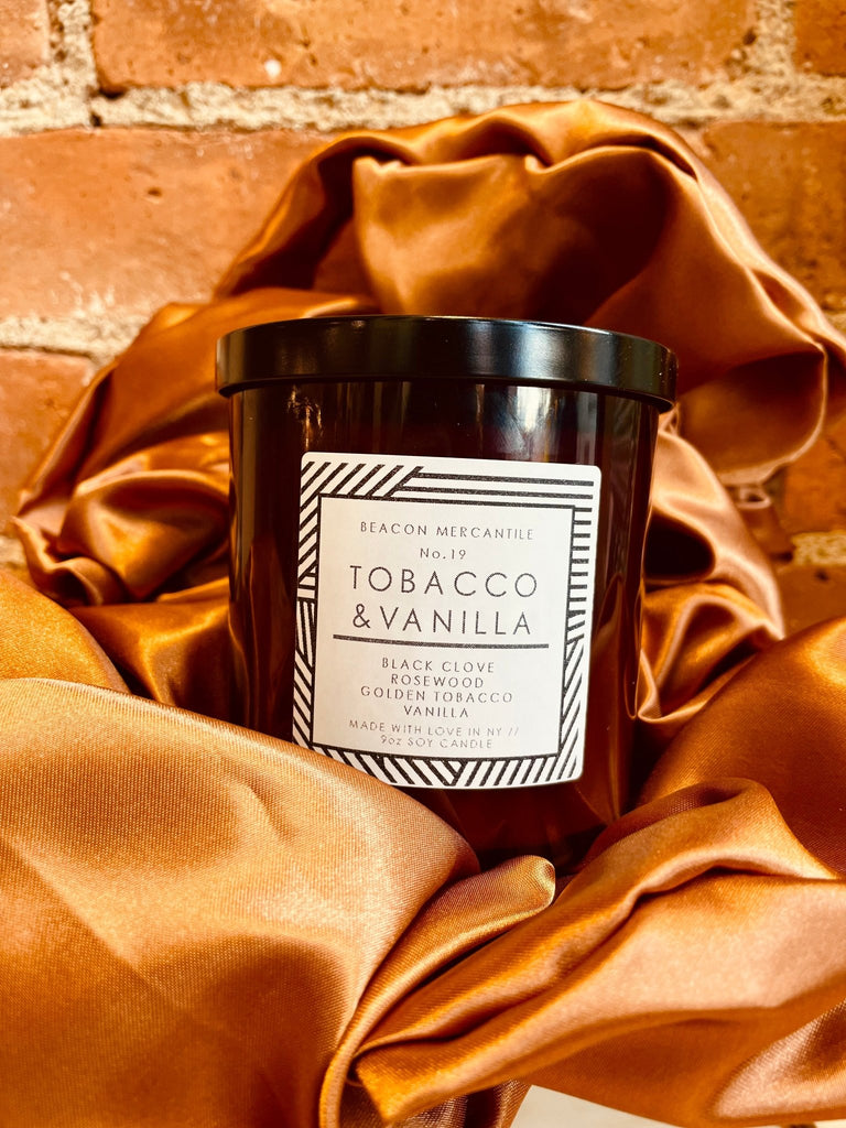 Milk + Amber Blown Glass Candles - Beacon Mercantile - Hyperbole