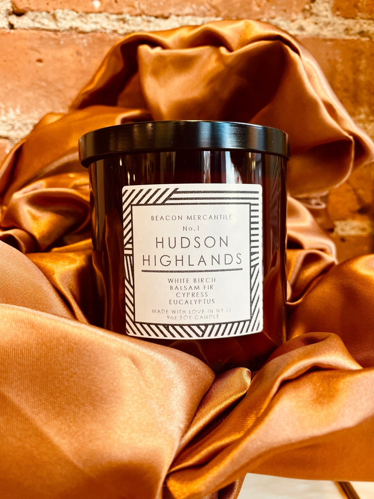 Milk + Amber Blown Glass Candles - Beacon Mercantile - Hyperbole