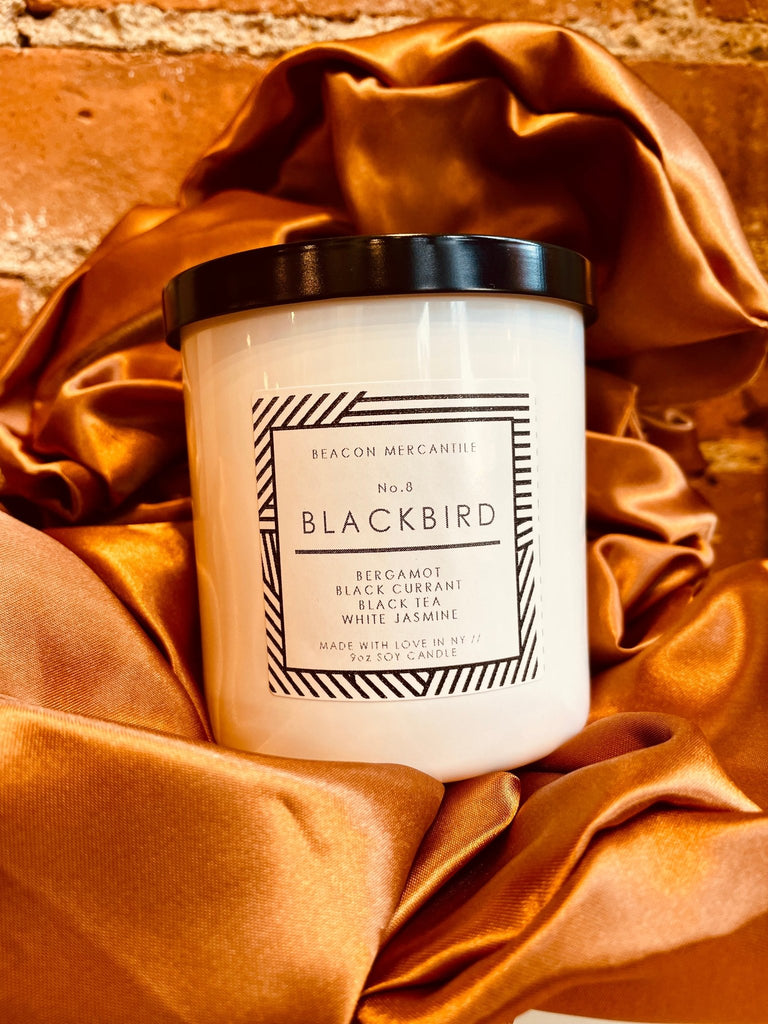 Milk + Amber Blown Glass Candles - Beacon Mercantile - Hyperbole