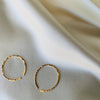 Mini Hammered Hoops - Points Jewelry - Hyperbole