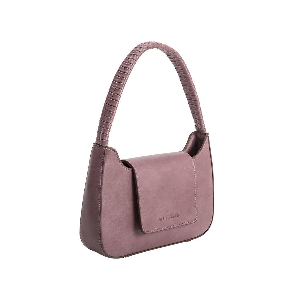 Monique Vegan Leather Bag in Lavender - Hyperbole