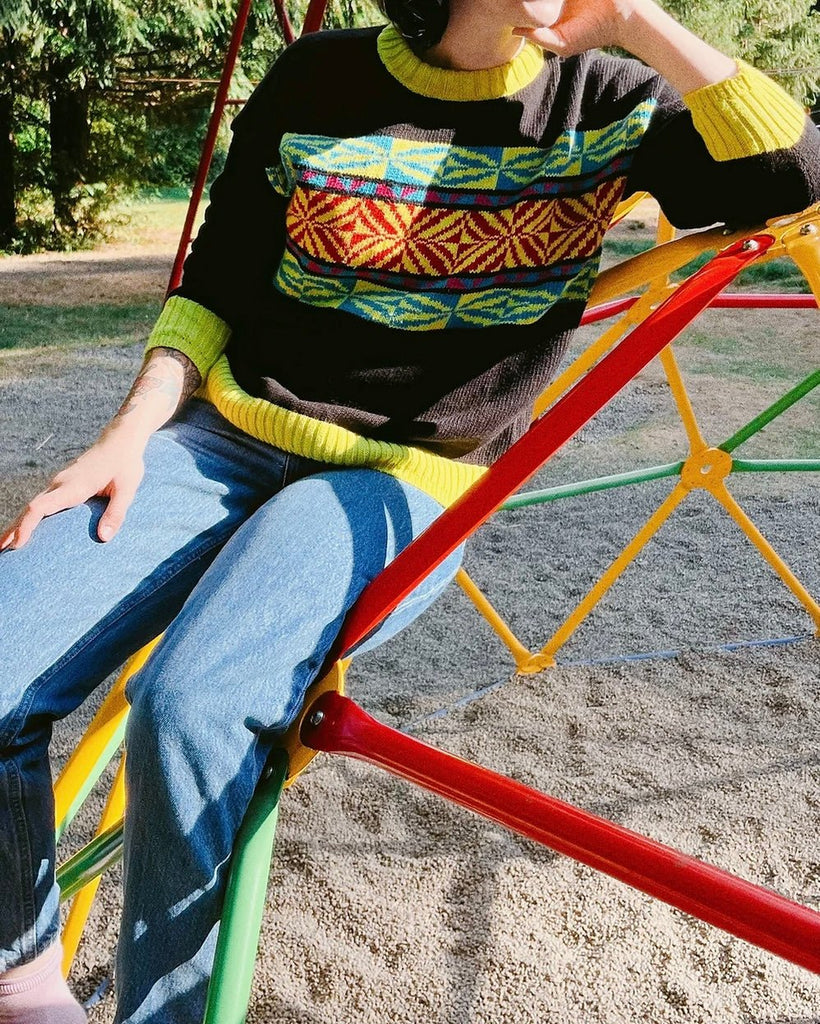 Optic Surf Sweater- Picnicwear x The Endery - Hyperbole