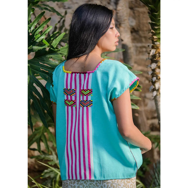 Oxchuc Hand-Woven Blouse - LUZ Collection - Hyperbole