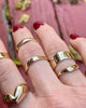 Slim Wave Ring - Podobena - Hyperbole
