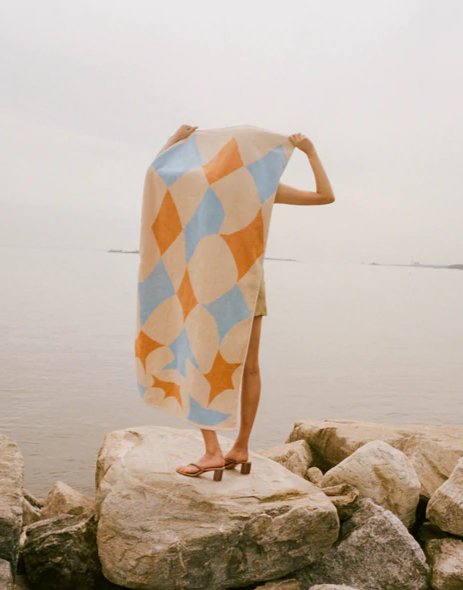 Star Melt Beach Towel - Hyperbole