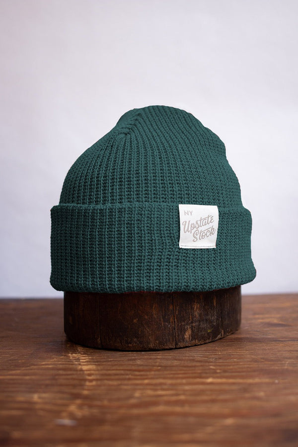 Upcycled Cotton Watchcap - Aqua - Hyperbole