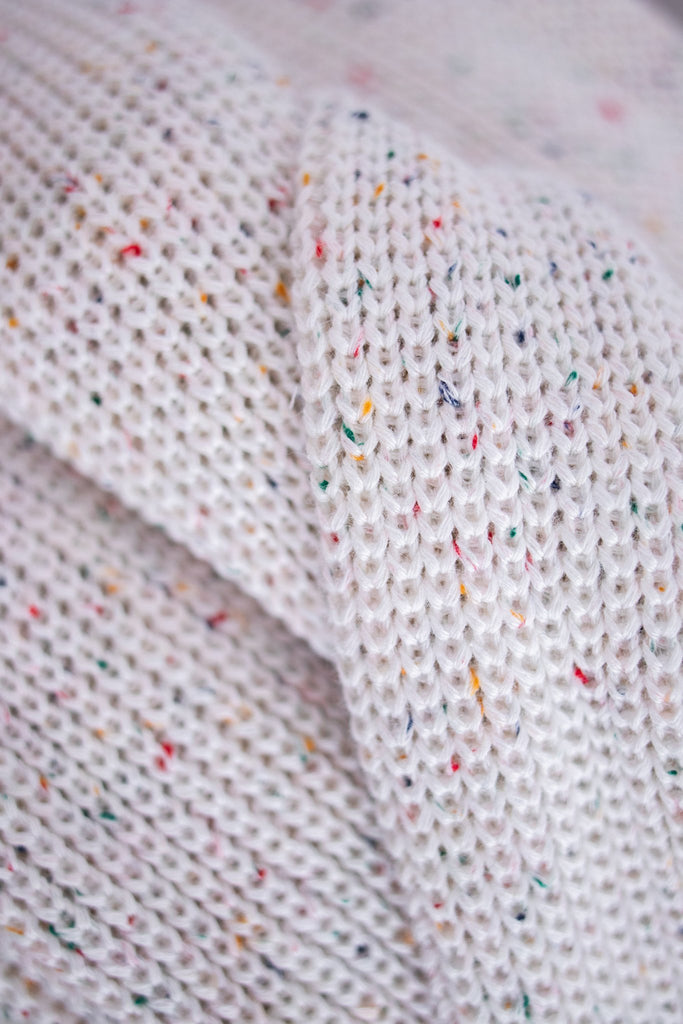 Upcycled Cotton Watchcap - Confetti - Hyperbole