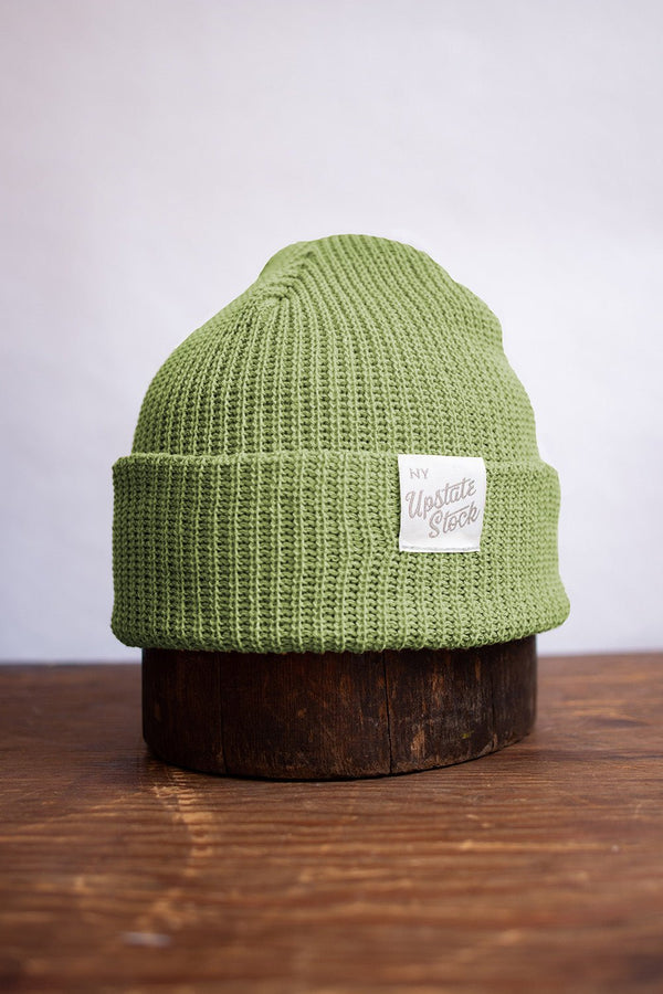 Upcycled Cotton Watchcap - Matcha - Hyperbole