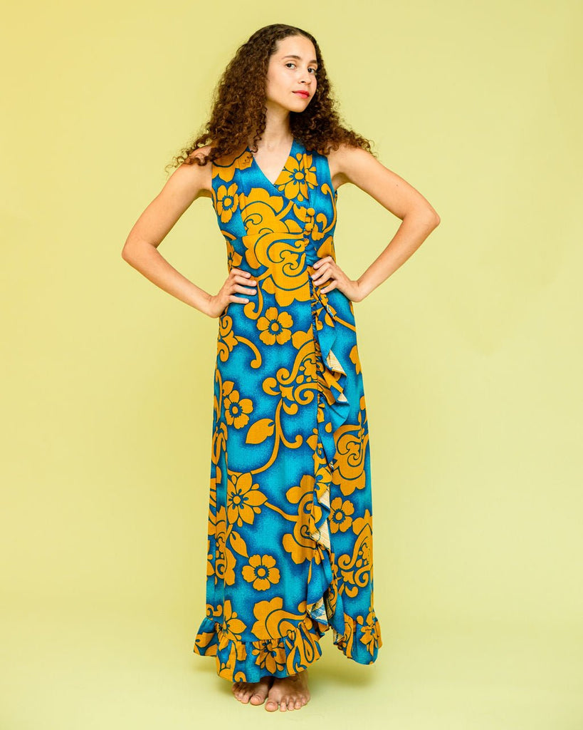 Vintage Hawaiian Dress - Hyperbole