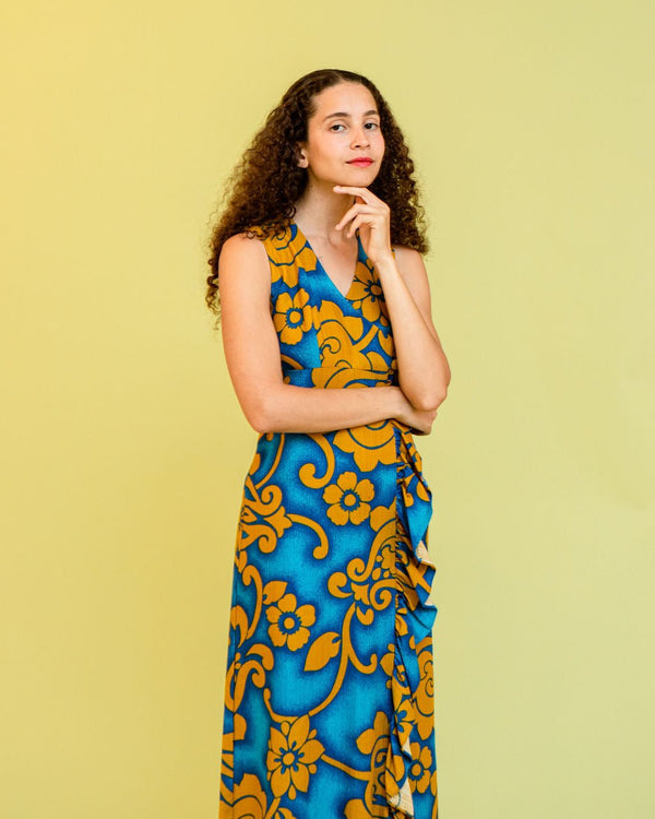 Vintage Hawaiian Dress - Hyperbole