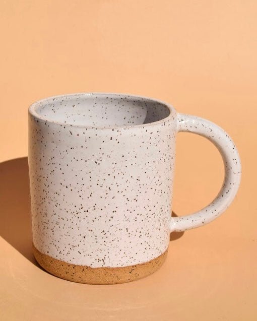 White Speckled Mug - Christi Ahee - Hyperbole