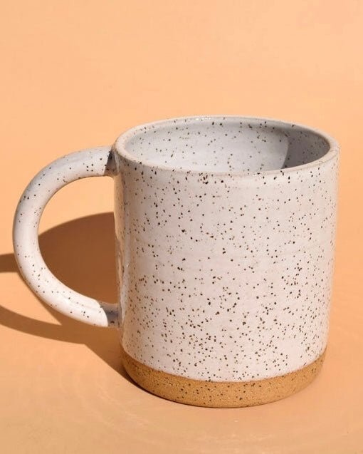 White Speckled Mug - Christi Ahee - Hyperbole