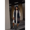 Wool Indigo Blanket Scarf - ARAE - Hyperbole